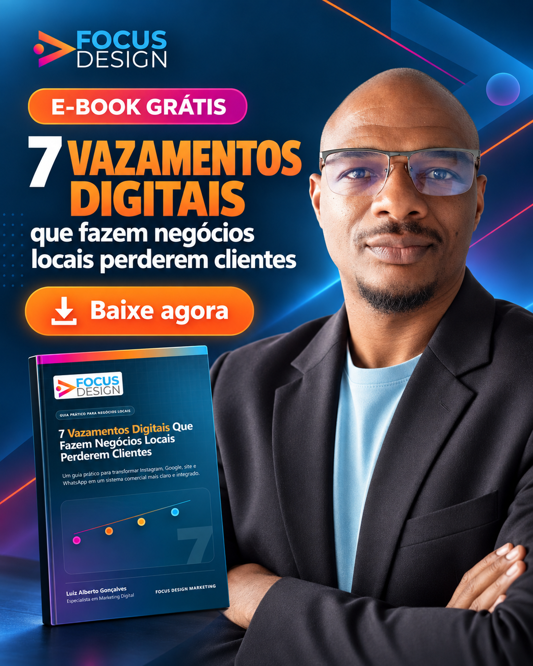 Divulgação do e-book 7 Vazamentos Digitais